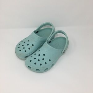 seafoam crocs